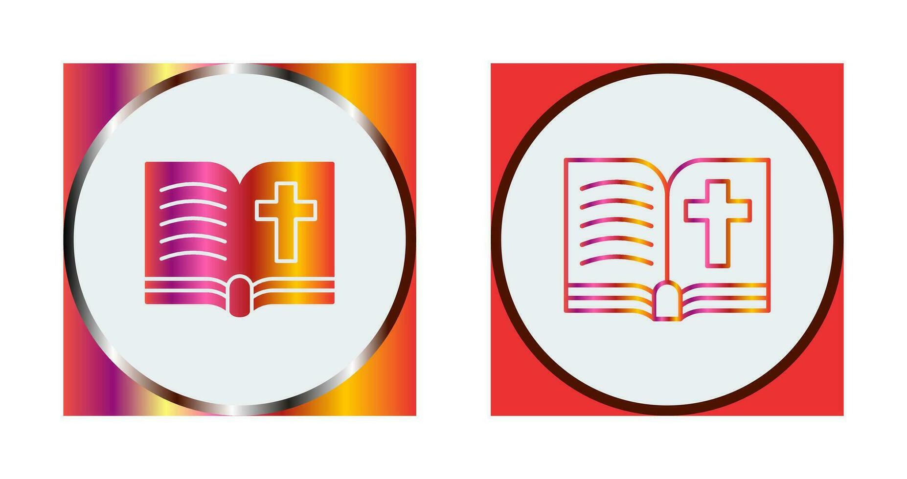 icono de vector de biblia