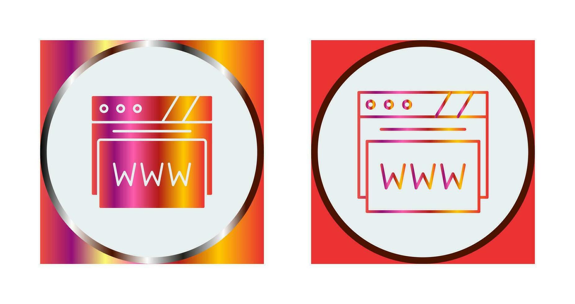 Web Browser Vector Icon