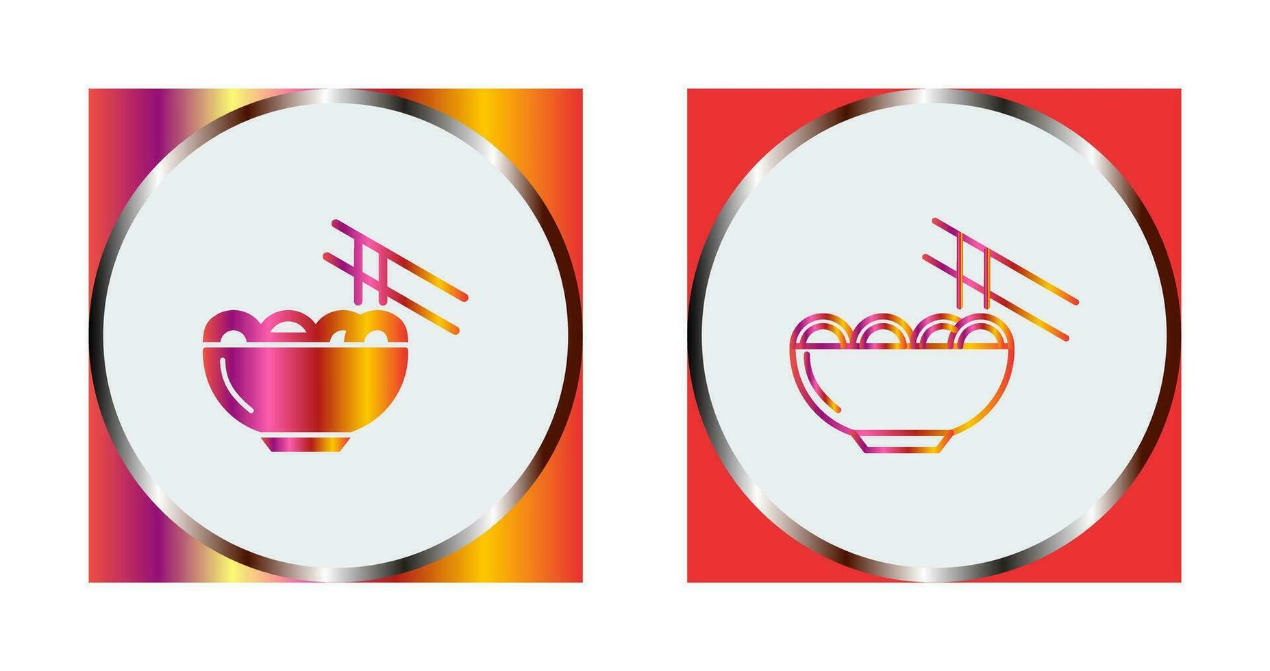 icono de vector de comida china