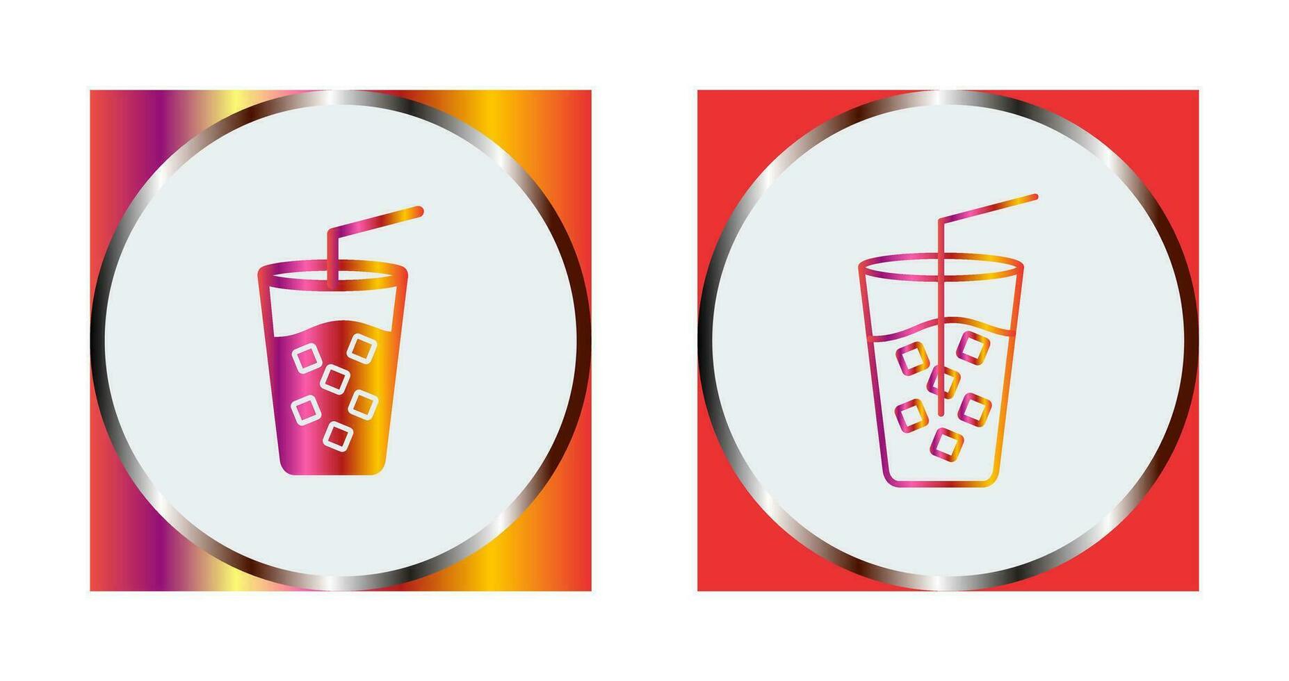 Cold Drink Vector Icon