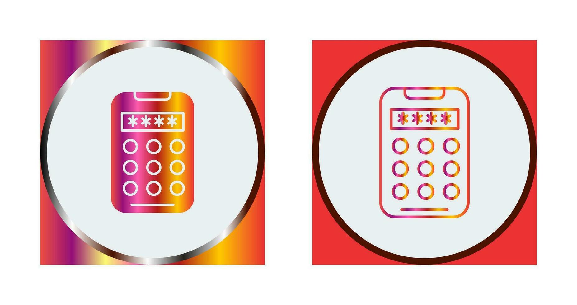 Pin Code Vector Icon