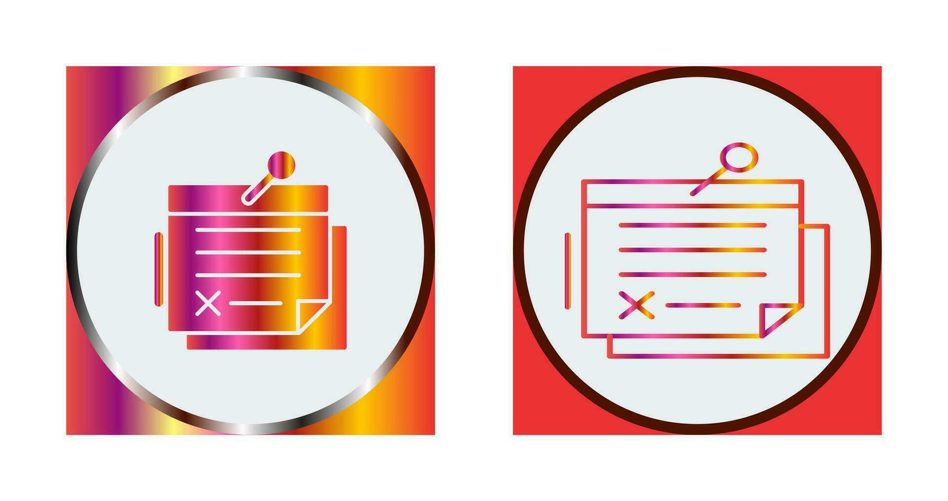 Note Vector Icon