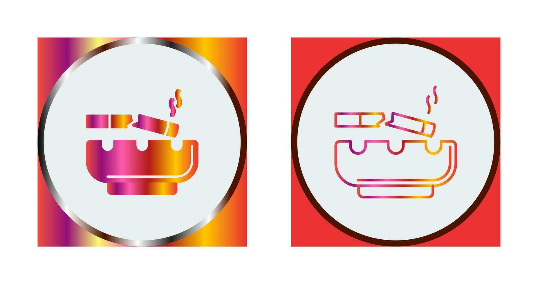 Broken Cigarette Vector Icon