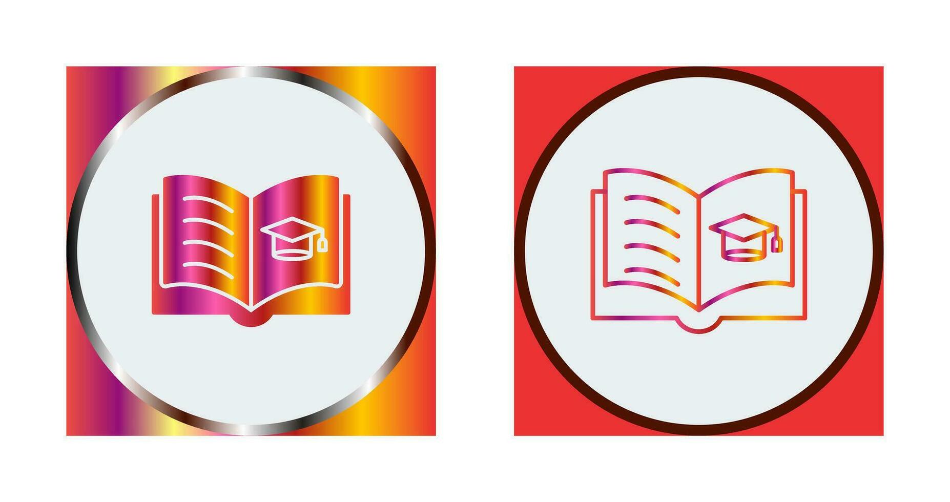 Open Book Vector Icon