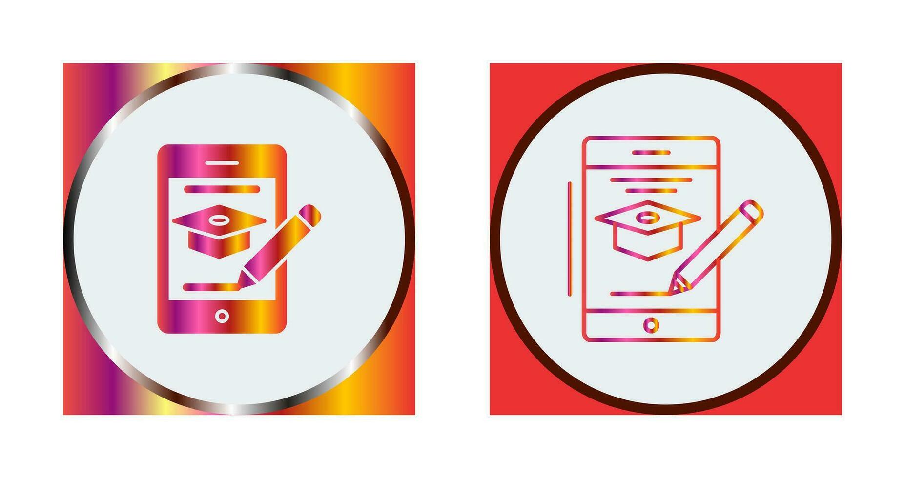 Online Course Vector Icon