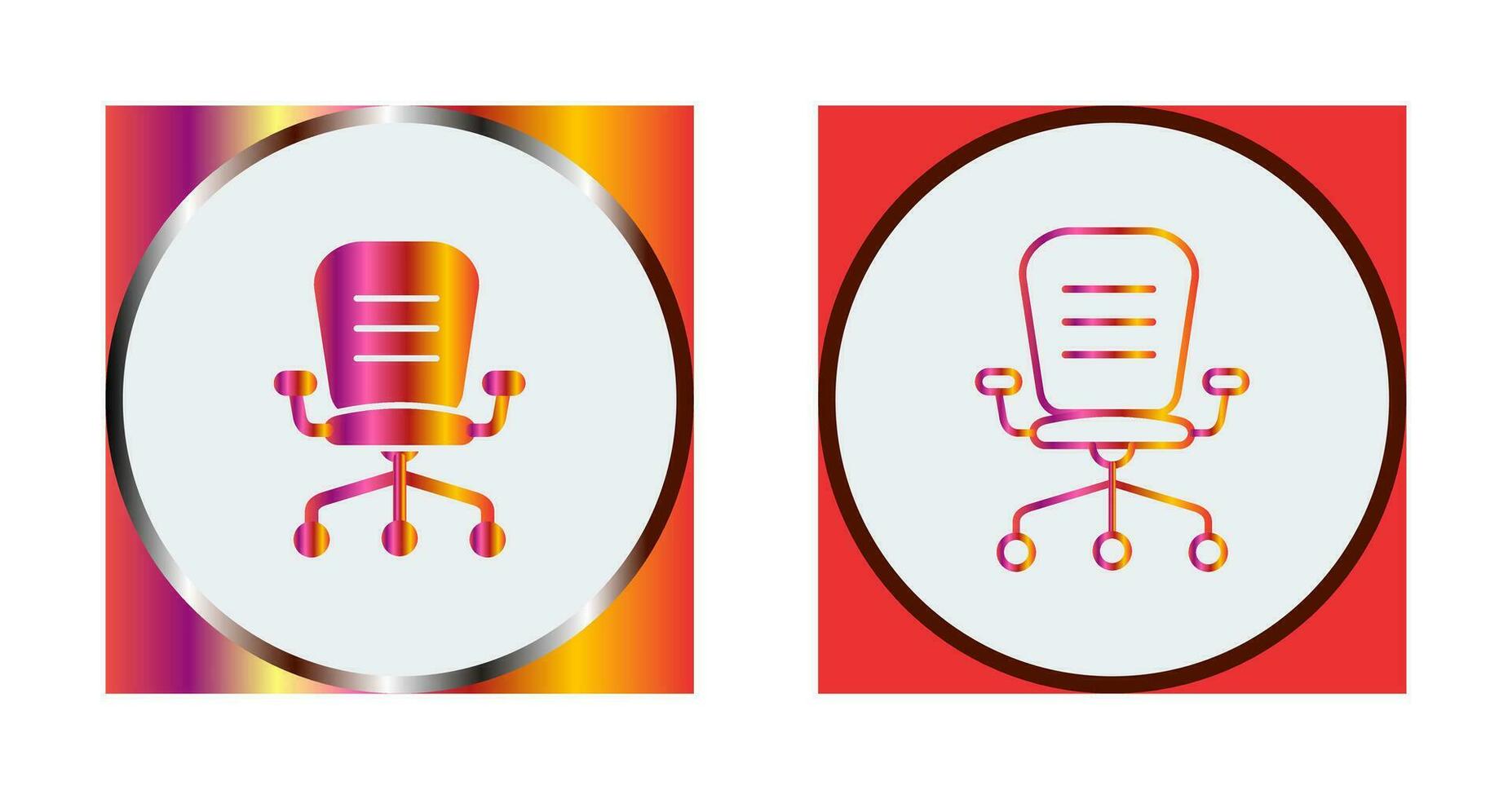 Office Chair Vector Icon