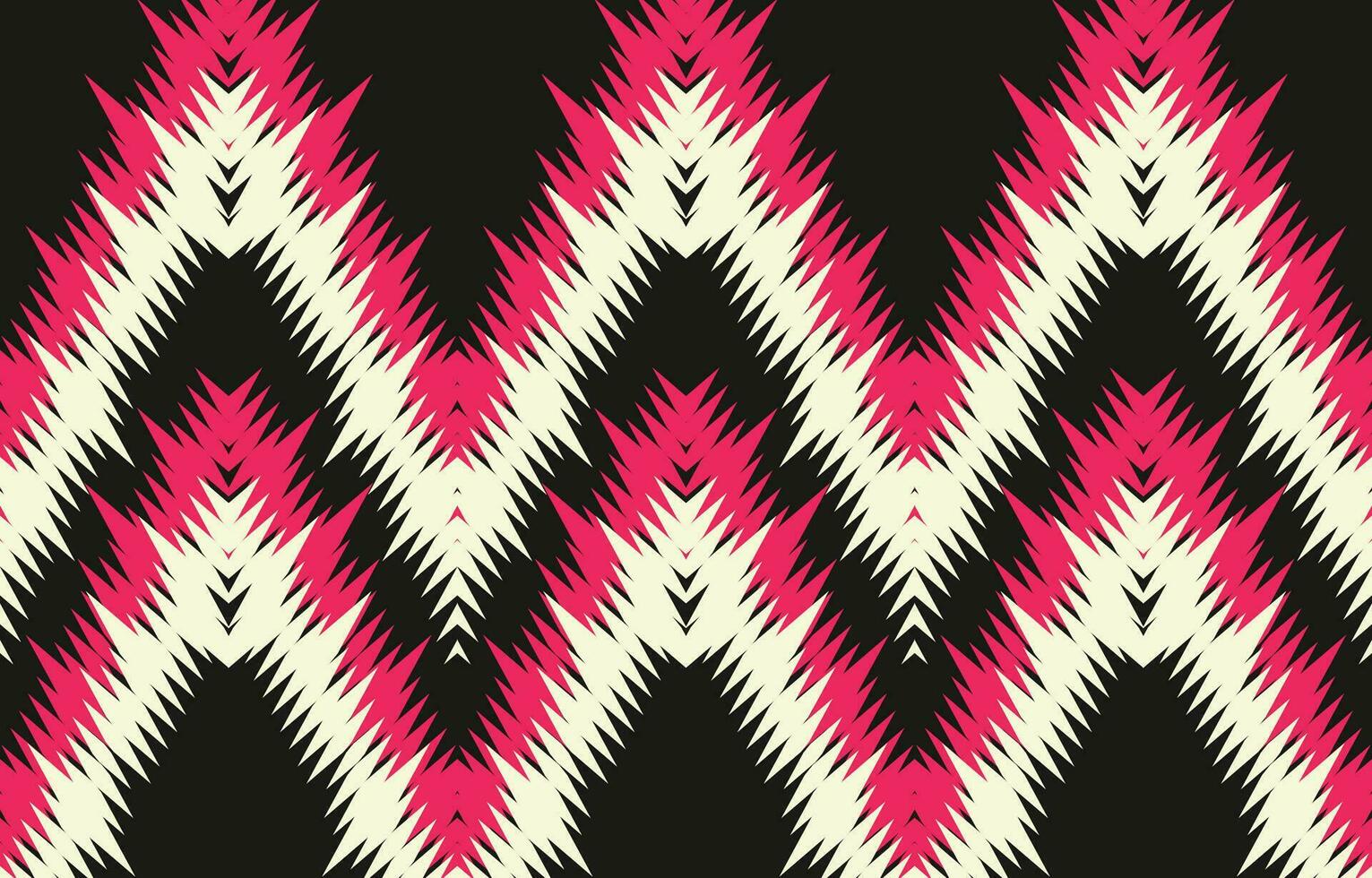 Ethnic abstract ikat art. Aztec ornament print. geometric ethnic pattern seamless  color oriental.  Design for background ,curtain, carpet, wallpaper, clothing, wrapping, Batik, vector illustration.