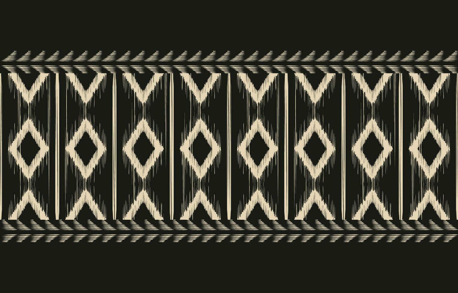 Ethnic abstract ikat art. Aztec ornament print. geometric ethnic pattern seamless  color oriental.  Design for background ,curtain, carpet, wallpaper, clothing, wrapping, Batik, vector illustration.