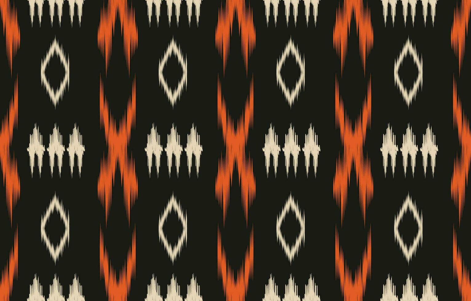 étnico resumen ikat Arte. azteca ornamento impresión. geométrico étnico modelo sin costura color oriental. diseño para antecedentes ,cortina, alfombra, fondo de pantalla, ropa, envase, batik, vector ilustración.