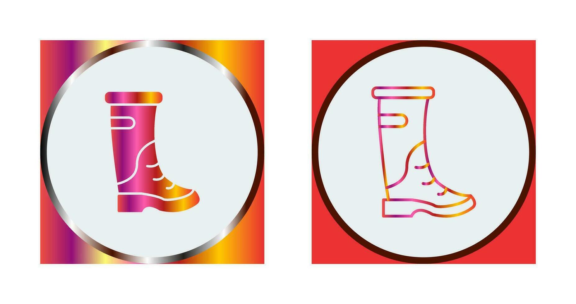 Rain Boots Vector Icon