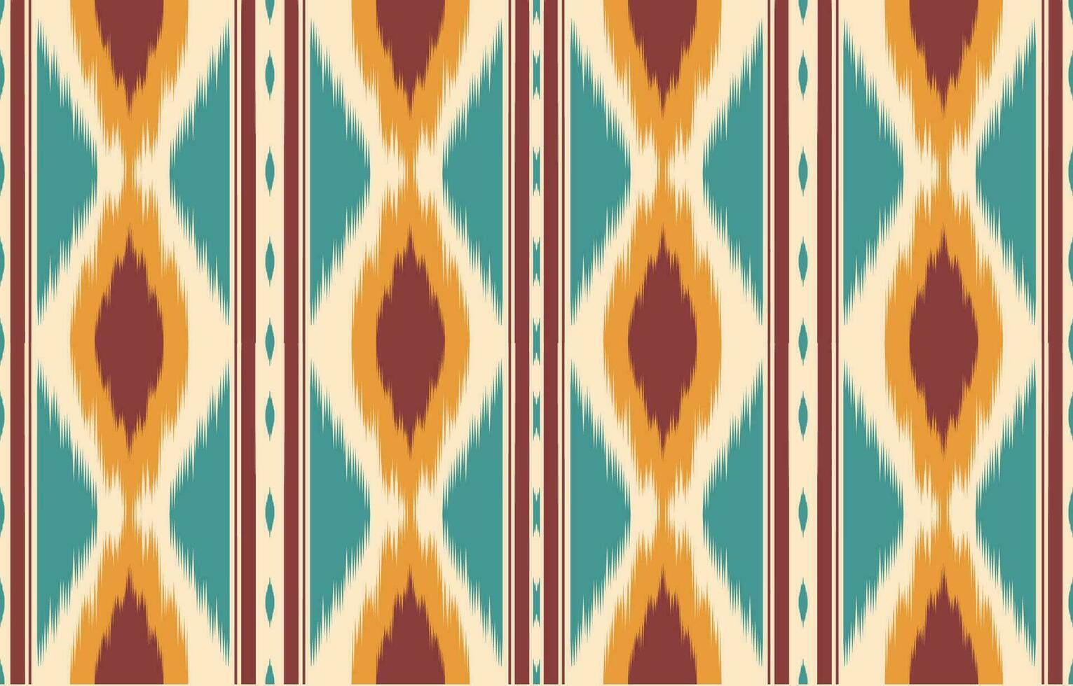 étnico resumen ikat Arte. azteca ornamento impresión. geométrico étnico modelo sin costura color oriental. diseño para antecedentes ,cortina, alfombra, fondo de pantalla, ropa, envase, batik, vector ilustración.