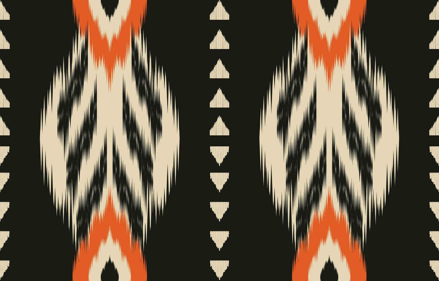 Ethnic abstract ikat art. Aztec ornament print. geometric ethnic pattern seamless  color oriental.  Design for background ,curtain, carpet, wallpaper, clothing, wrapping, Batik, vector illustration.