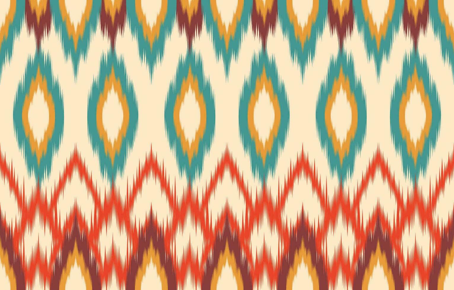 Ethnic abstract ikat art. Aztec ornament print. geometric ethnic pattern seamless  color oriental.  Design for background ,curtain, carpet, wallpaper, clothing, wrapping, Batik, vector illustration.