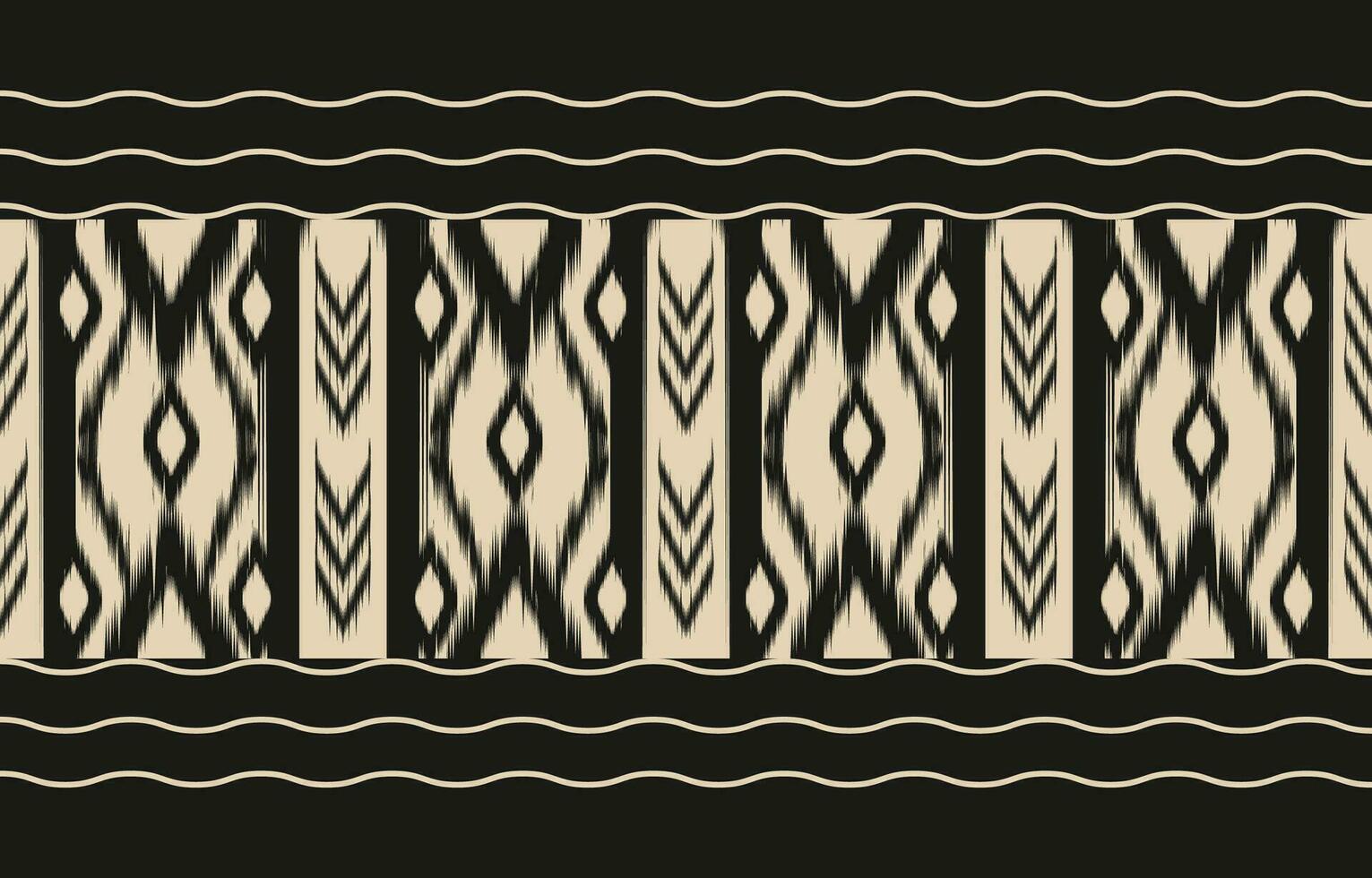 étnico resumen ikat Arte. azteca ornamento impresión. geométrico étnico modelo sin costura color oriental. diseño para antecedentes ,cortina, alfombra, fondo de pantalla, ropa, envase, batik, vector ilustración.