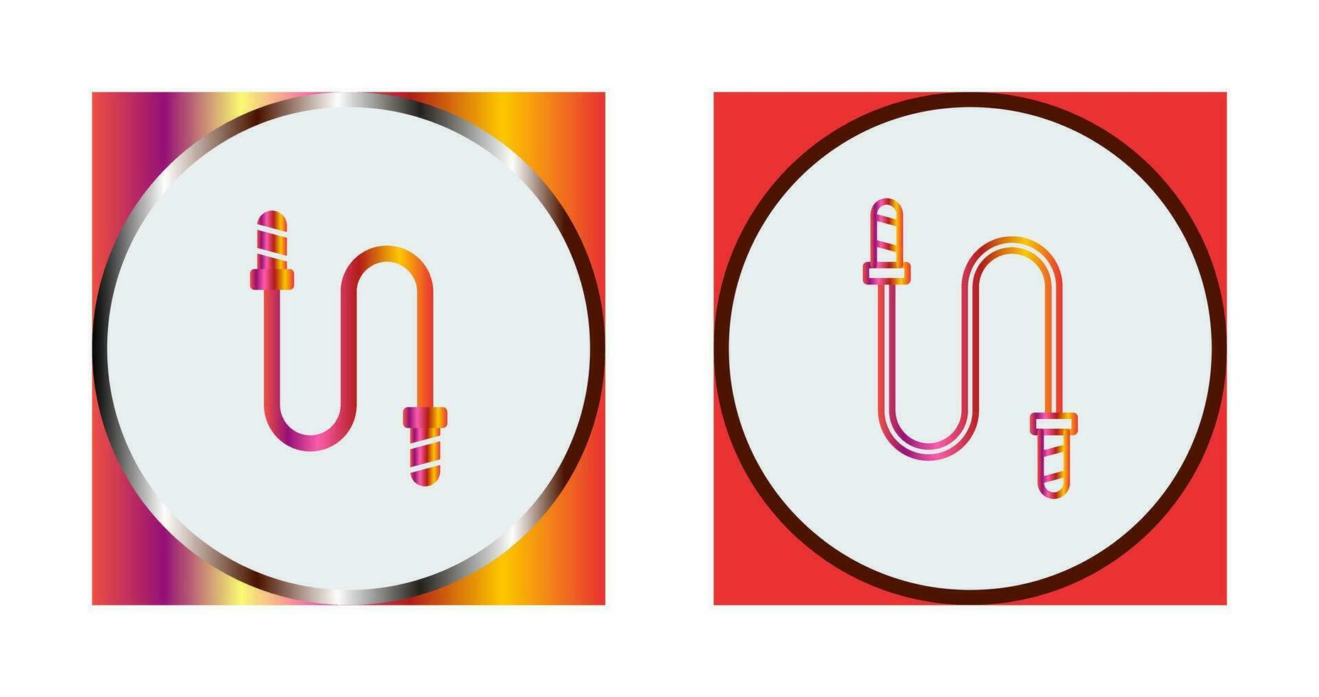 Jumping Rope Vector Icon