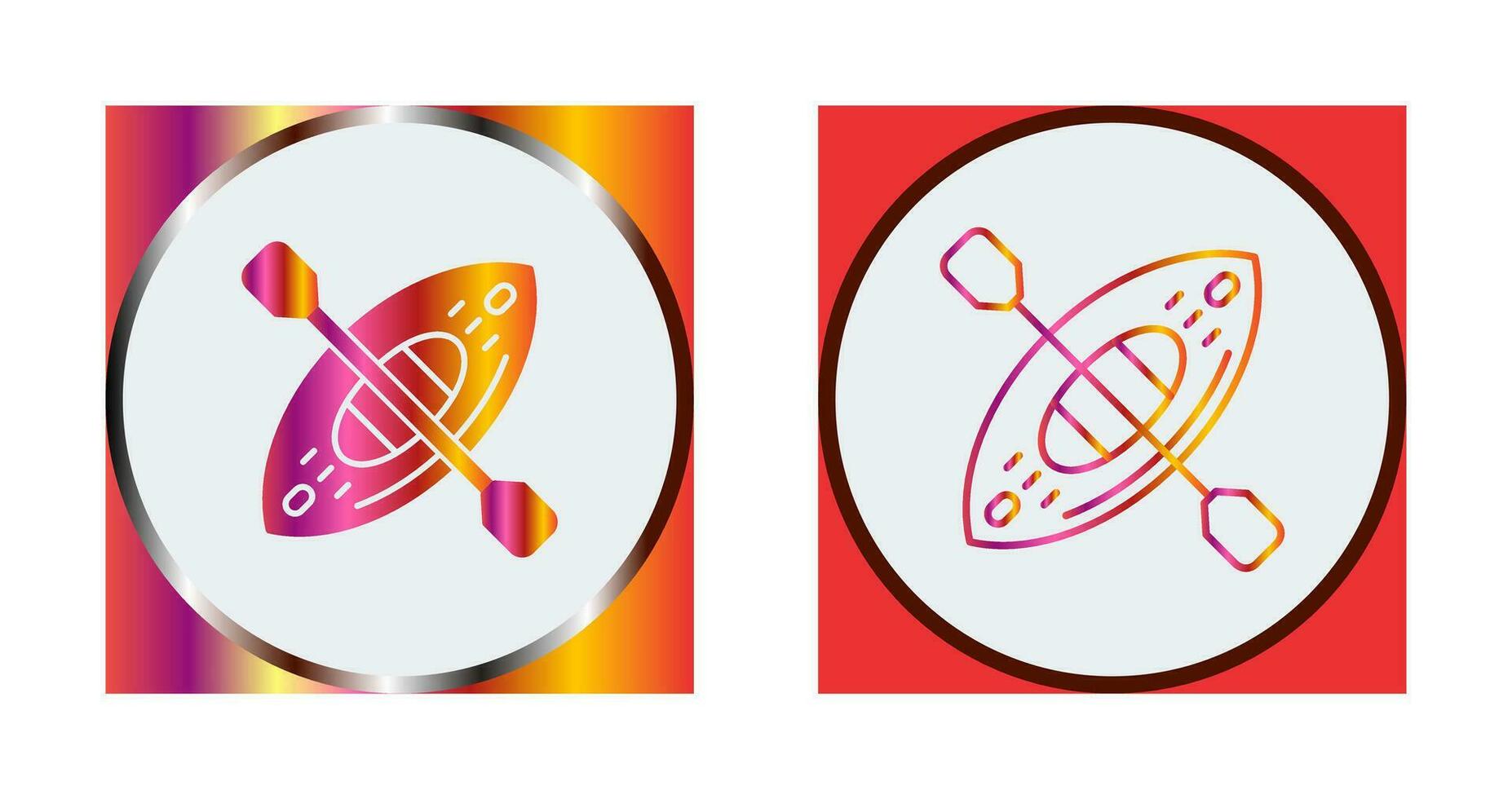 Kayak Vector Icon