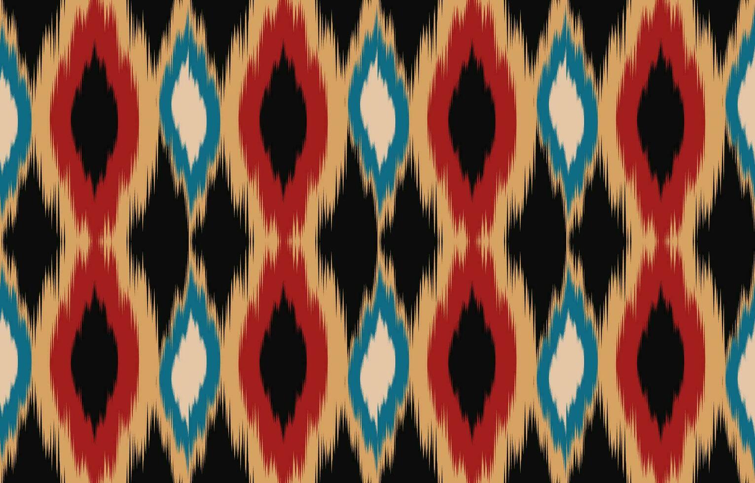 Ethnic abstract ikat art. Aztec ornament print. geometric ethnic pattern seamless  color oriental.  Design for background ,curtain, carpet, wallpaper, clothing, wrapping, Batik, vector illustration.