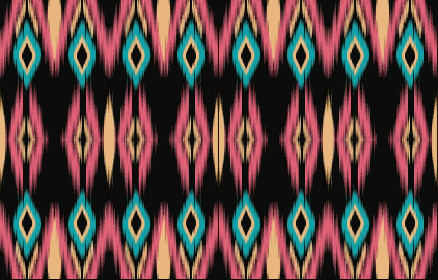 étnico resumen ikat Arte. azteca ornamento impresión. geométrico étnico modelo sin costura color oriental. diseño para antecedentes ,cortina, alfombra, fondo de pantalla, ropa, envase, batik, vector ilustración.