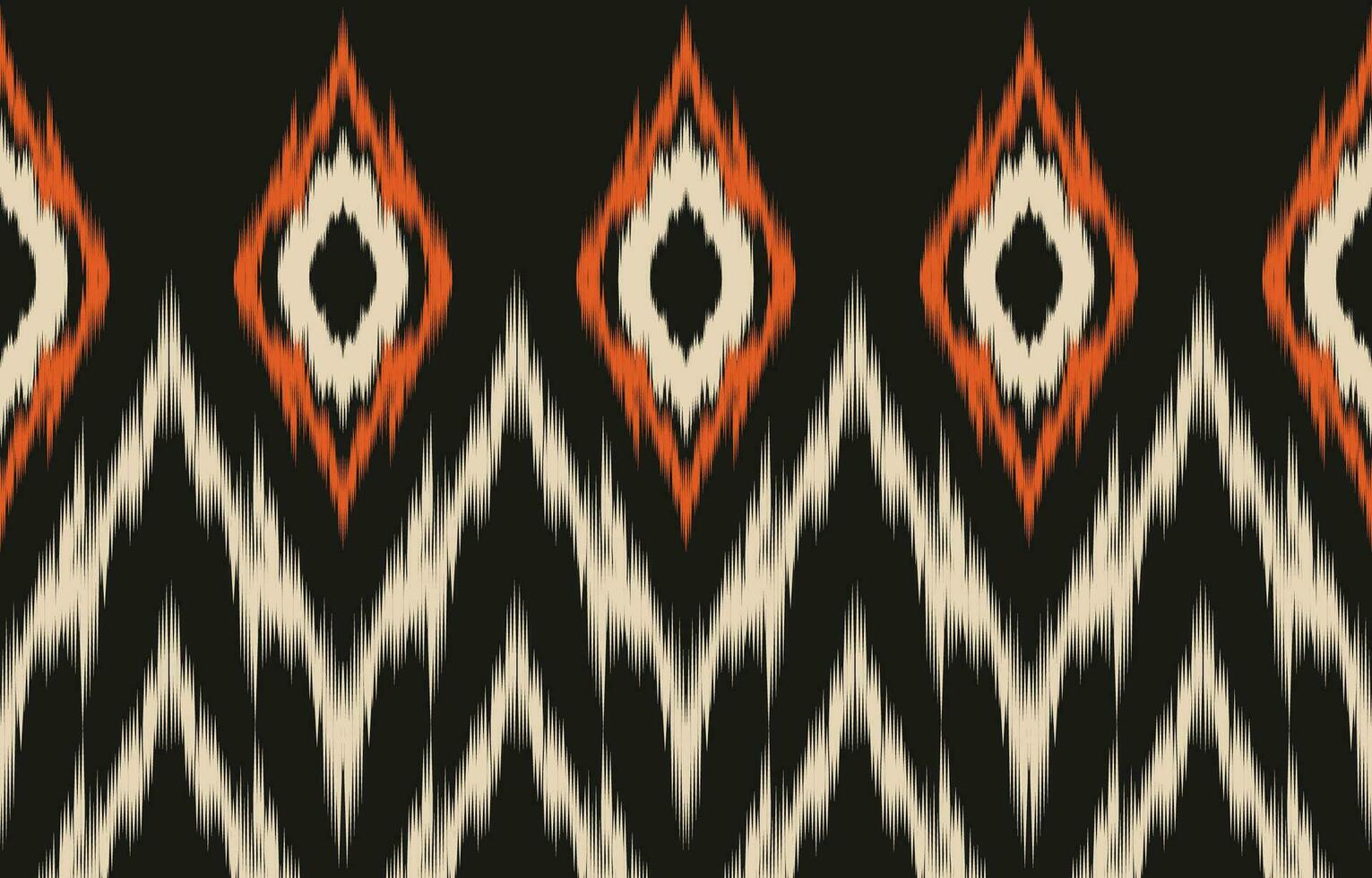 étnico resumen ikat Arte. azteca ornamento impresión. geométrico étnico modelo sin costura color oriental. diseño para antecedentes ,cortina, alfombra, fondo de pantalla, ropa, envase, batik, vector ilustración.