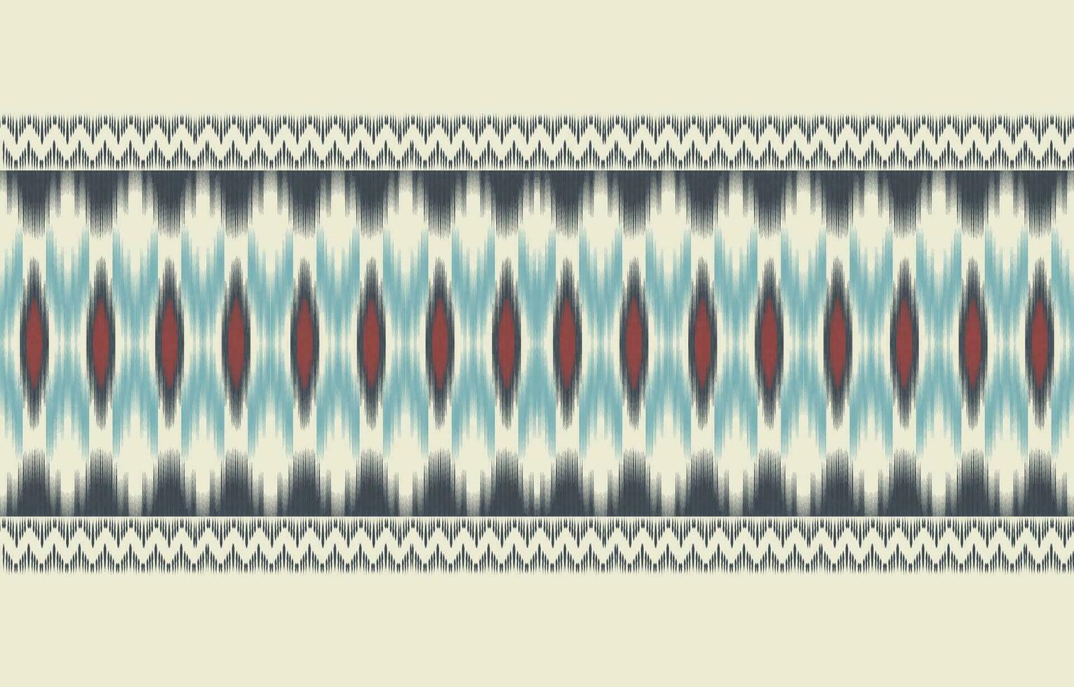 Ethnic abstract ikat art. Aztec ornament print. geometric ethnic pattern seamless  color oriental.  Design for background ,curtain, carpet, wallpaper, clothing, wrapping, Batik, vector illustration.