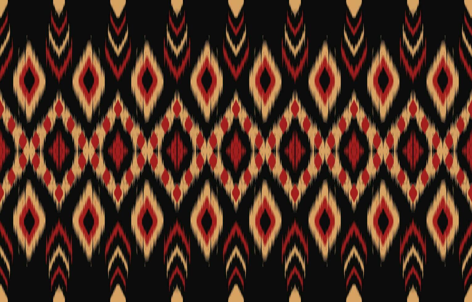 Ethnic abstract ikat art. Aztec ornament print. geometric ethnic pattern seamless  color oriental.  Design for background ,curtain, carpet, wallpaper, clothing, wrapping, Batik, vector illustration.