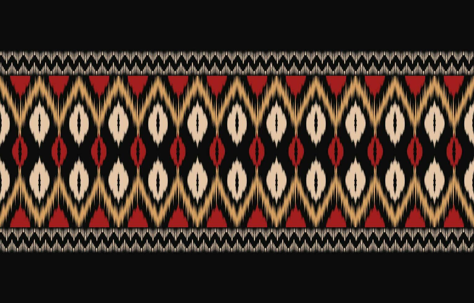 étnico resumen ikat Arte. azteca ornamento impresión. geométrico étnico modelo sin costura color oriental. diseño para antecedentes ,cortina, alfombra, fondo de pantalla, ropa, envase, batik, vector ilustración.