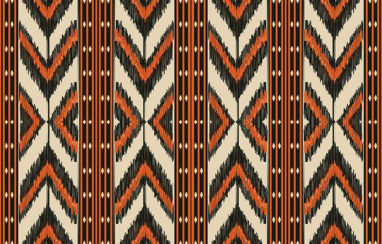 étnico resumen ikat Arte. azteca ornamento impresión. geométrico étnico modelo sin costura color oriental. diseño para antecedentes ,cortina, alfombra, fondo de pantalla, ropa, envase, batik, vector ilustración.