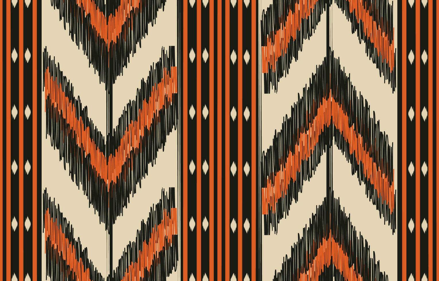 étnico resumen ikat Arte. azteca ornamento impresión. geométrico étnico modelo sin costura color oriental. diseño para antecedentes ,cortina, alfombra, fondo de pantalla, ropa, envase, batik, vector ilustración.