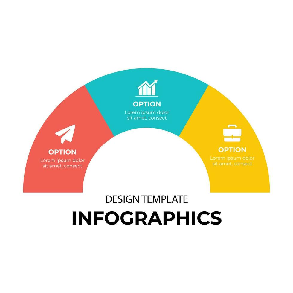 plantilla de diseño de infografías vector