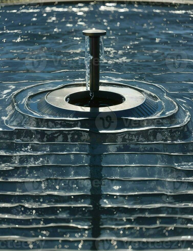 unique style fountain illustration photo