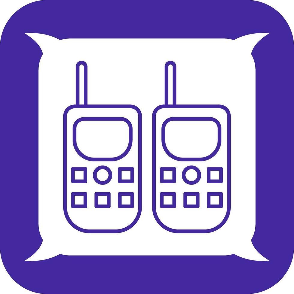 Walkie Talkie Vector Icon