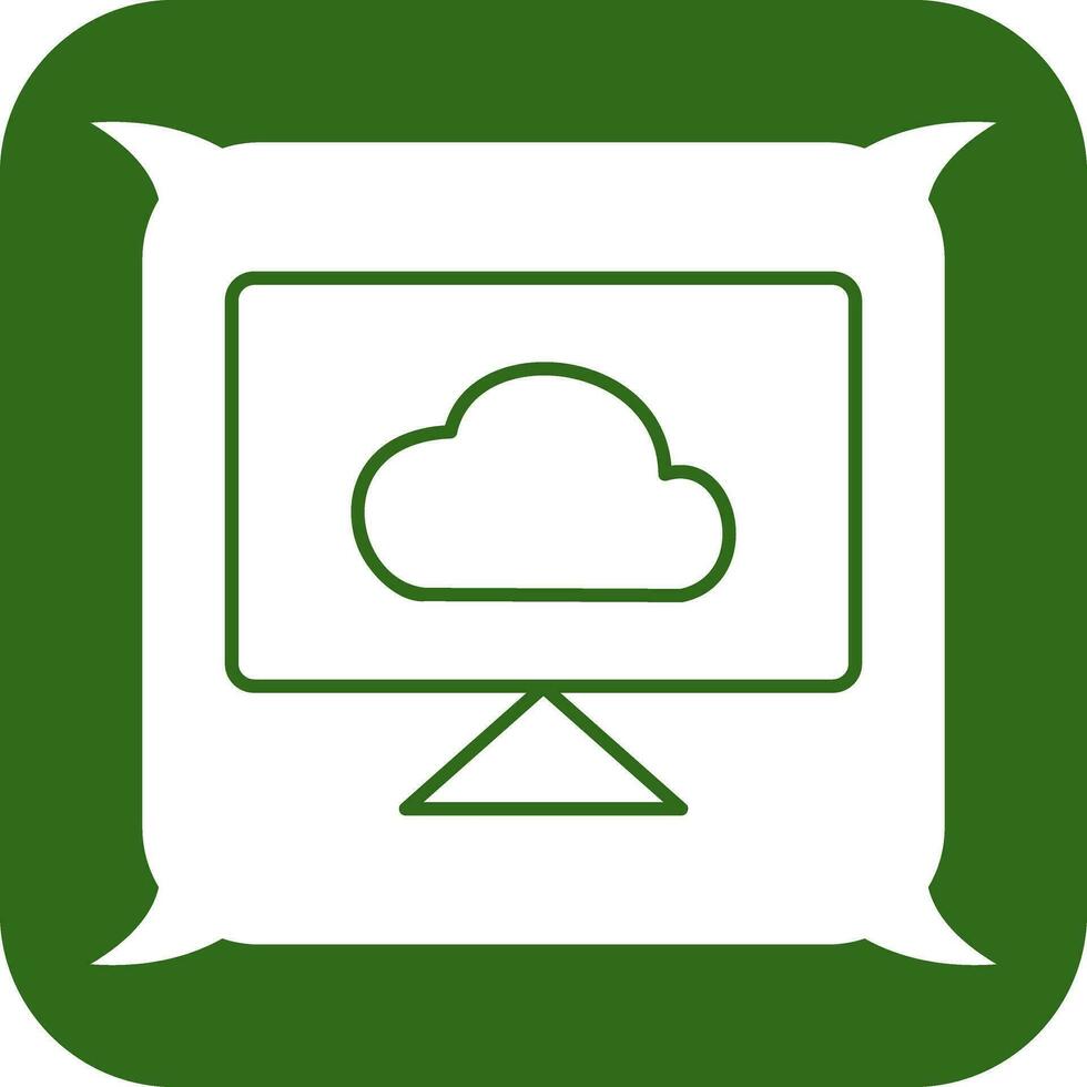 Cloud System Vector Icon