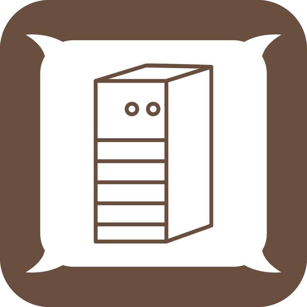 Server Network Vector Icon