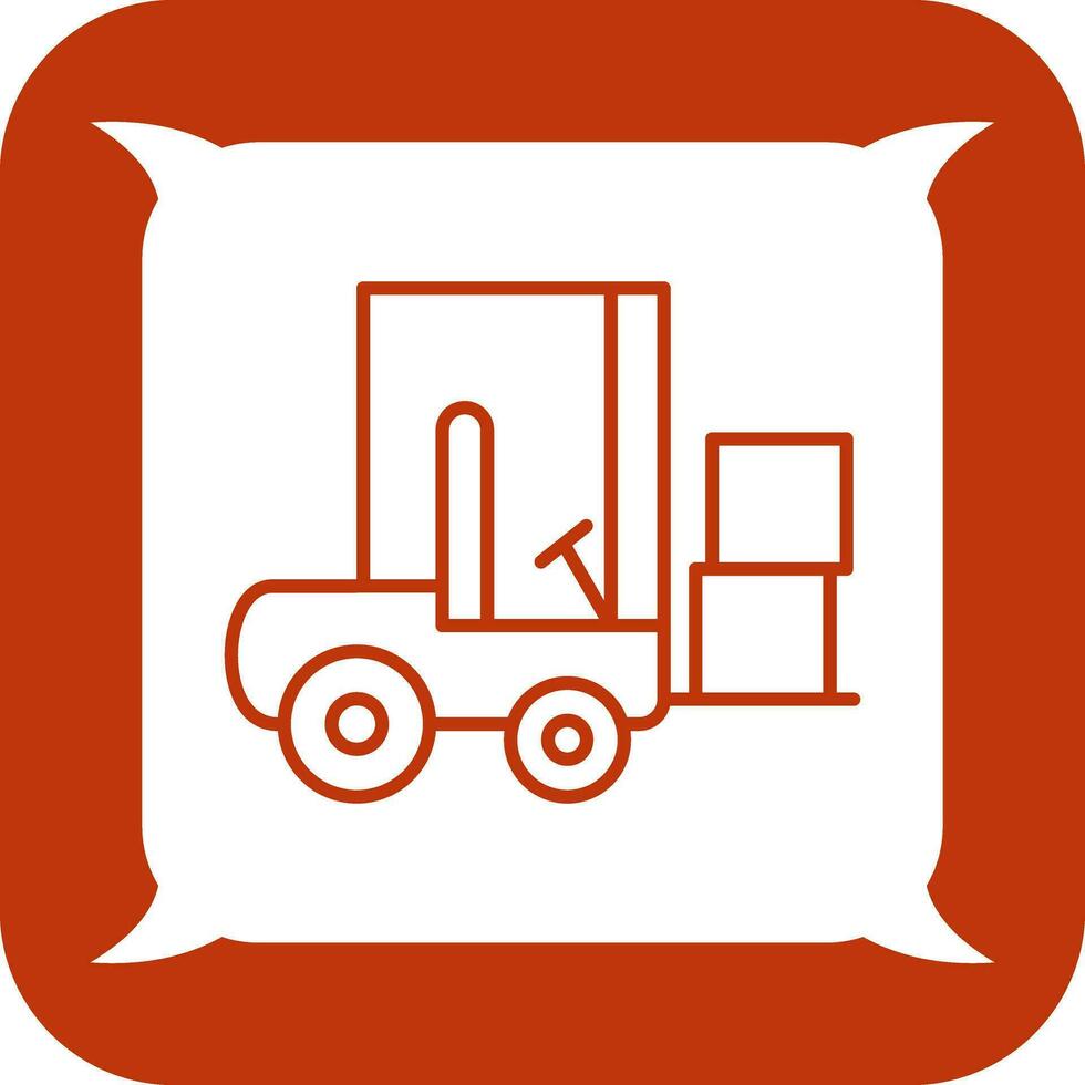 Forklifter Vector Icon