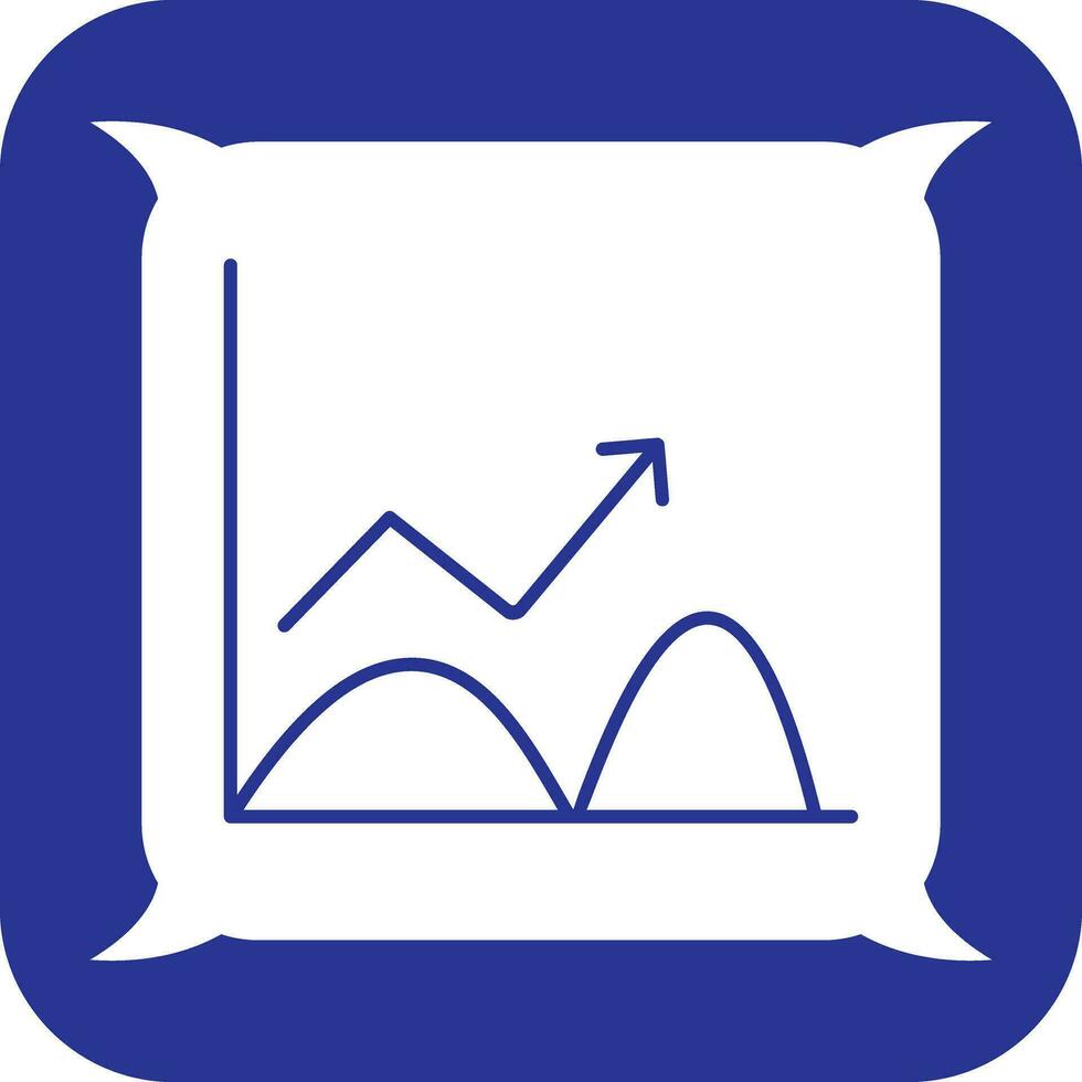Trend in Graph Vector Icon