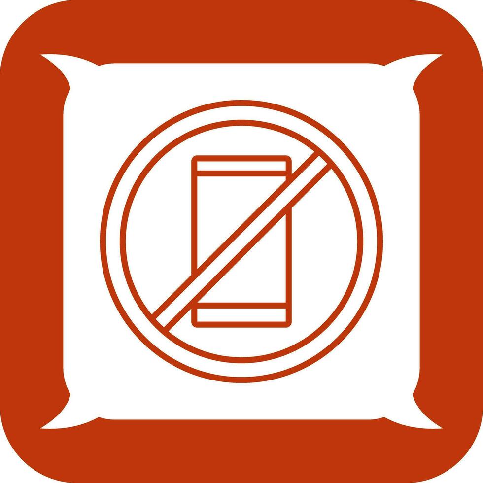 No Cell Phones Vector Icon