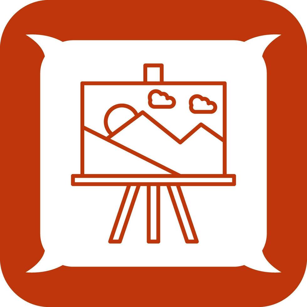 Canvas Vector Icon