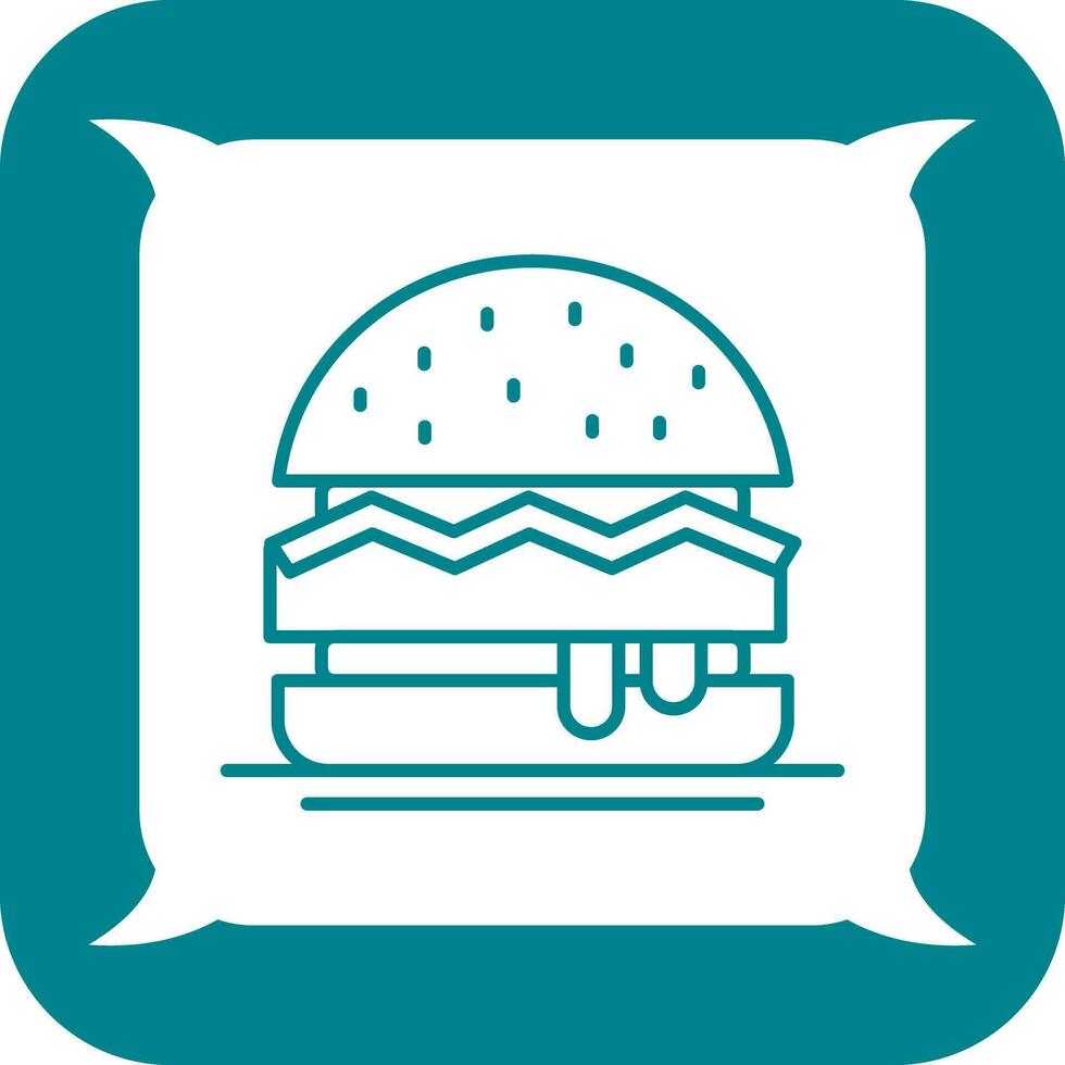 Hamburger Vector Icon