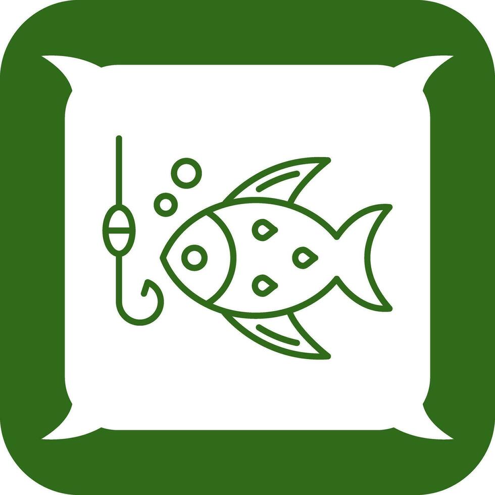 icono de vector de pesca