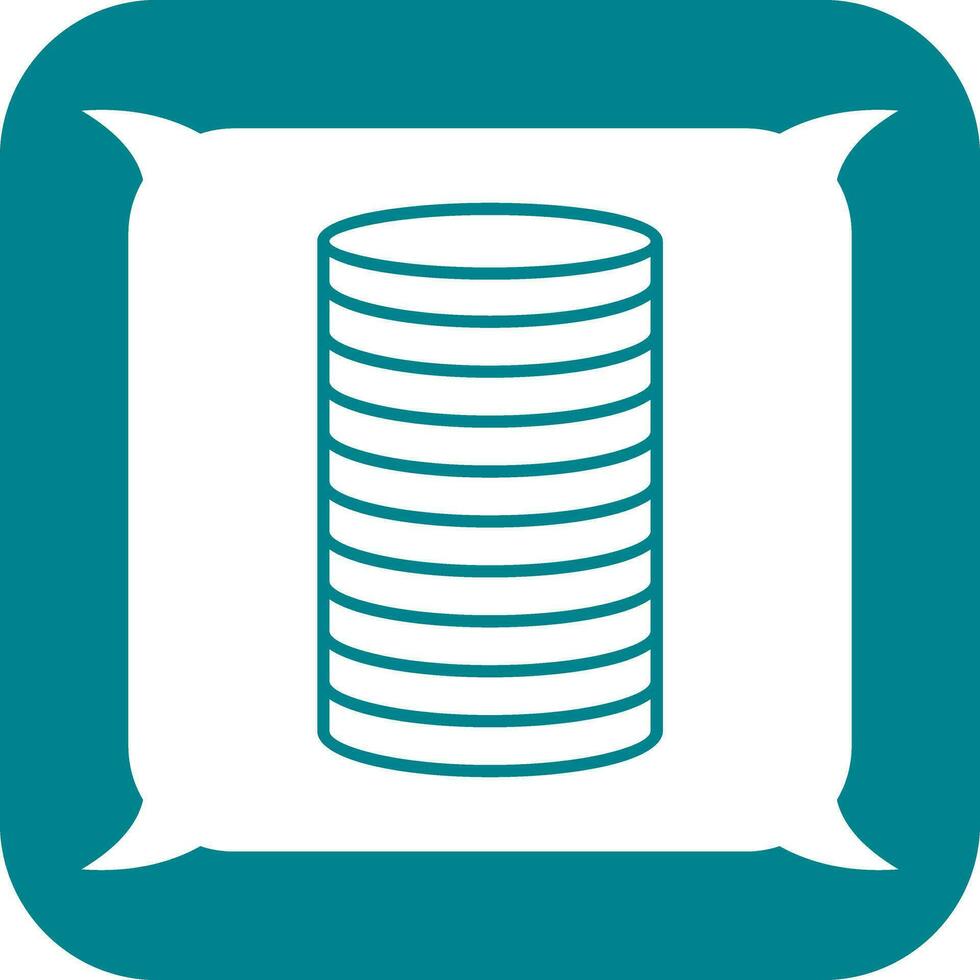 Stack of Coins Vector Icon