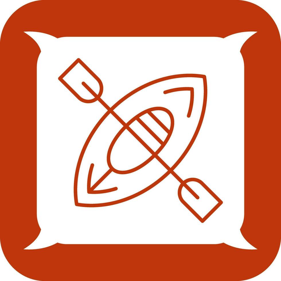 Kayak Vector Icon