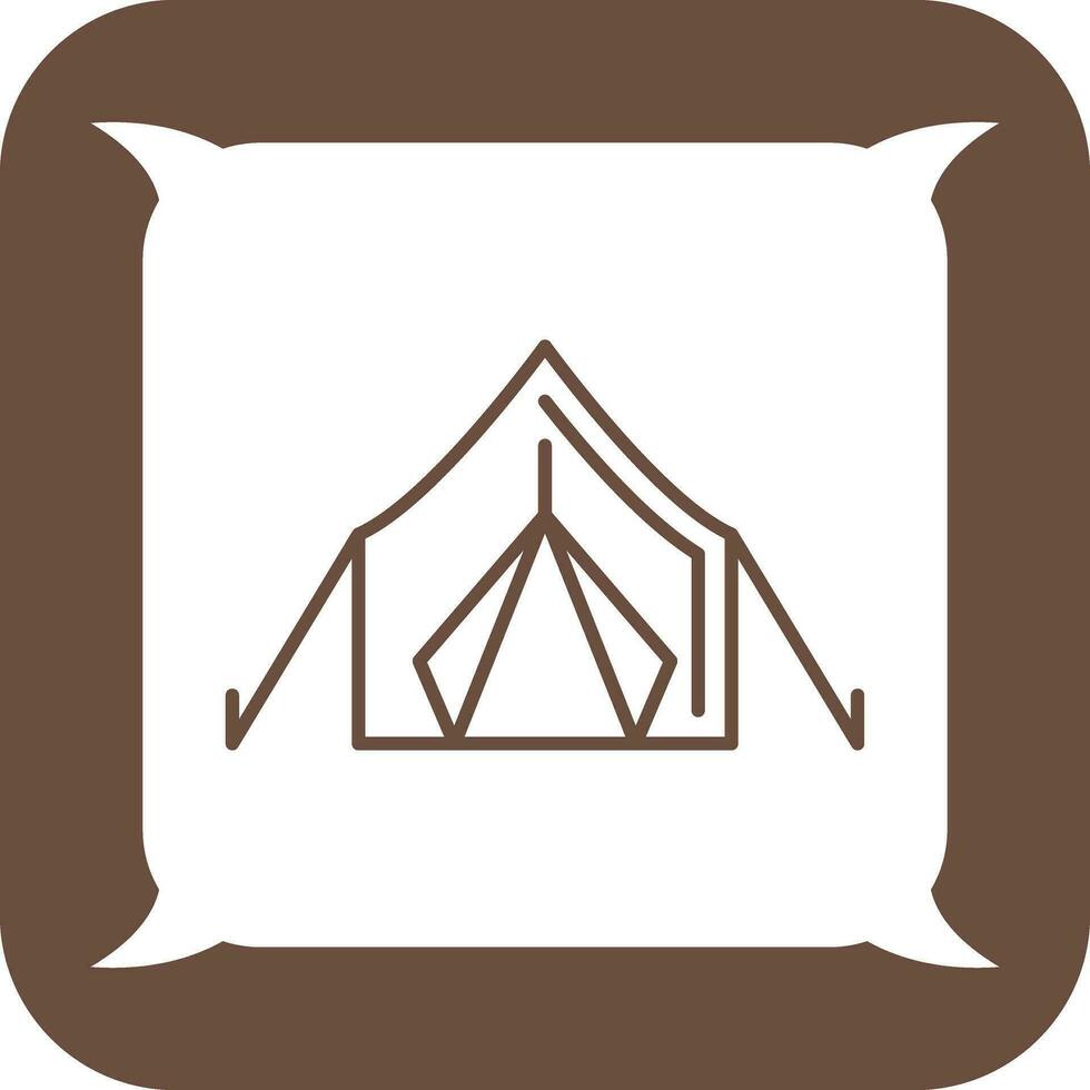 Tent Vector Icon