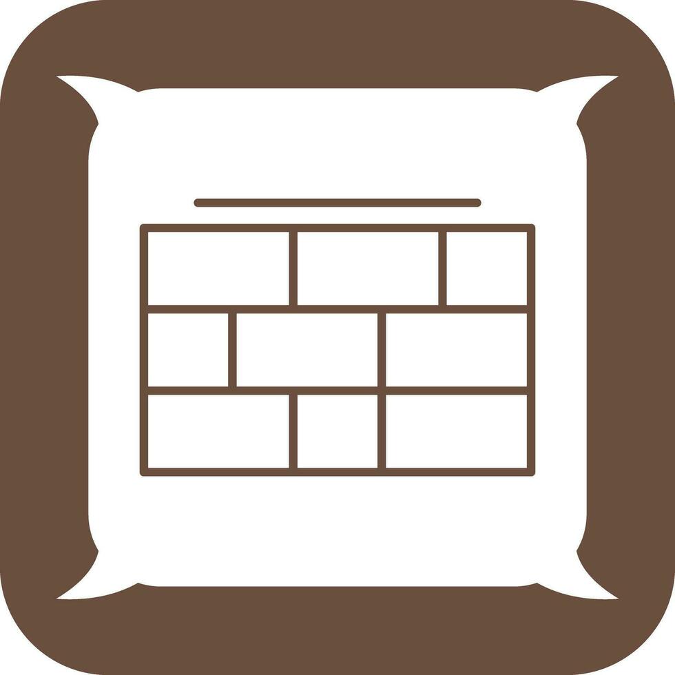 Brick wall Vector Icon