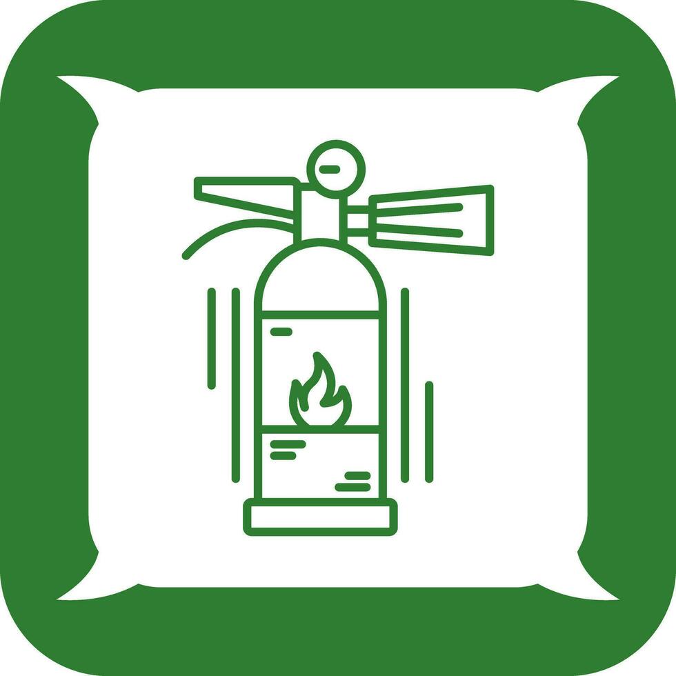 icono de vector de extintor de incendios