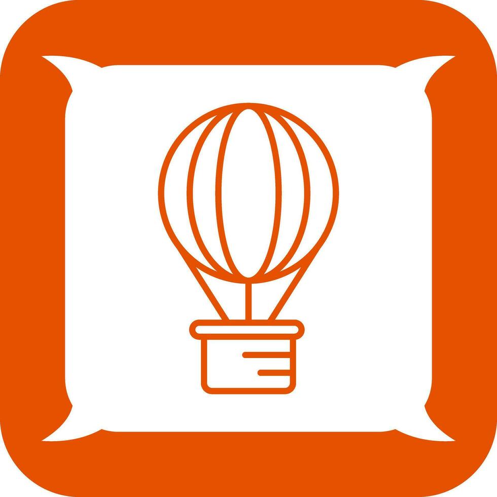 Hot Air Balloon Vector Icon