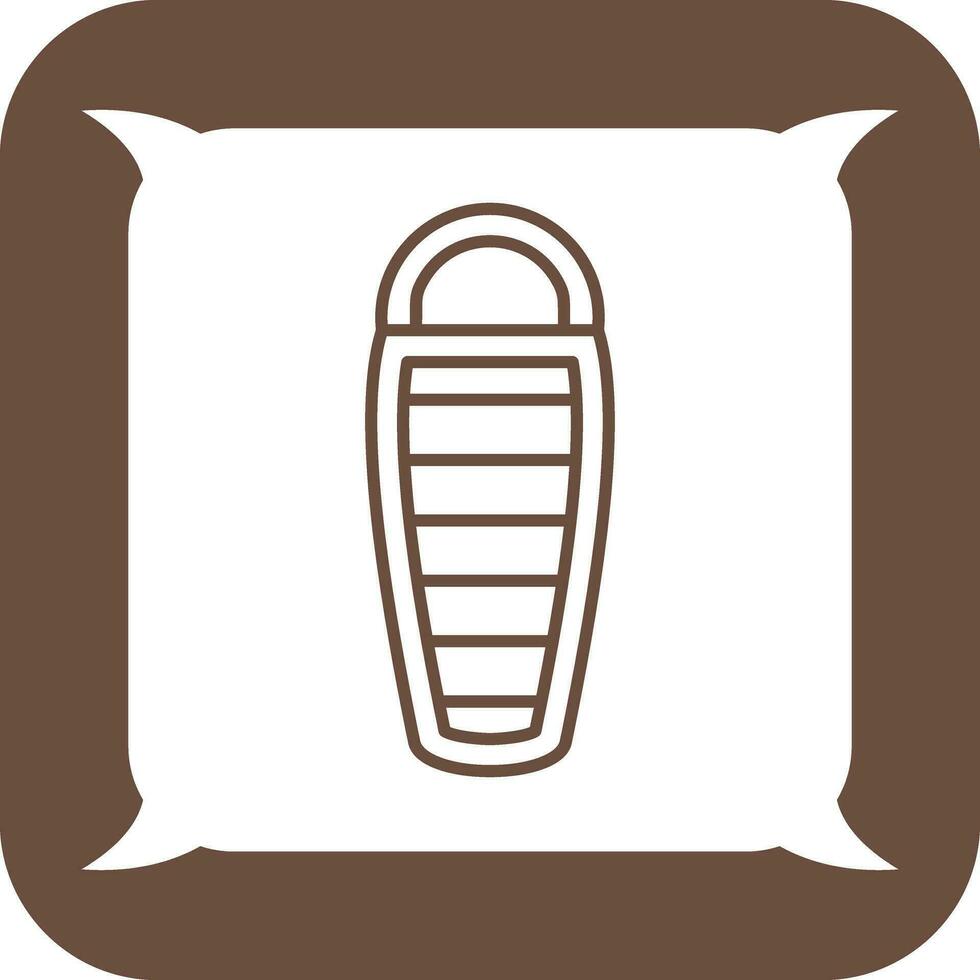 Sleeping Bag Vector Icon