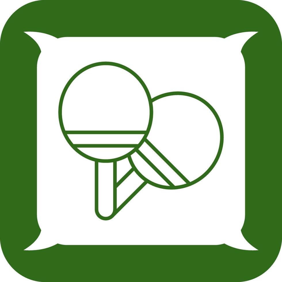 Ping Pong Vector Icon