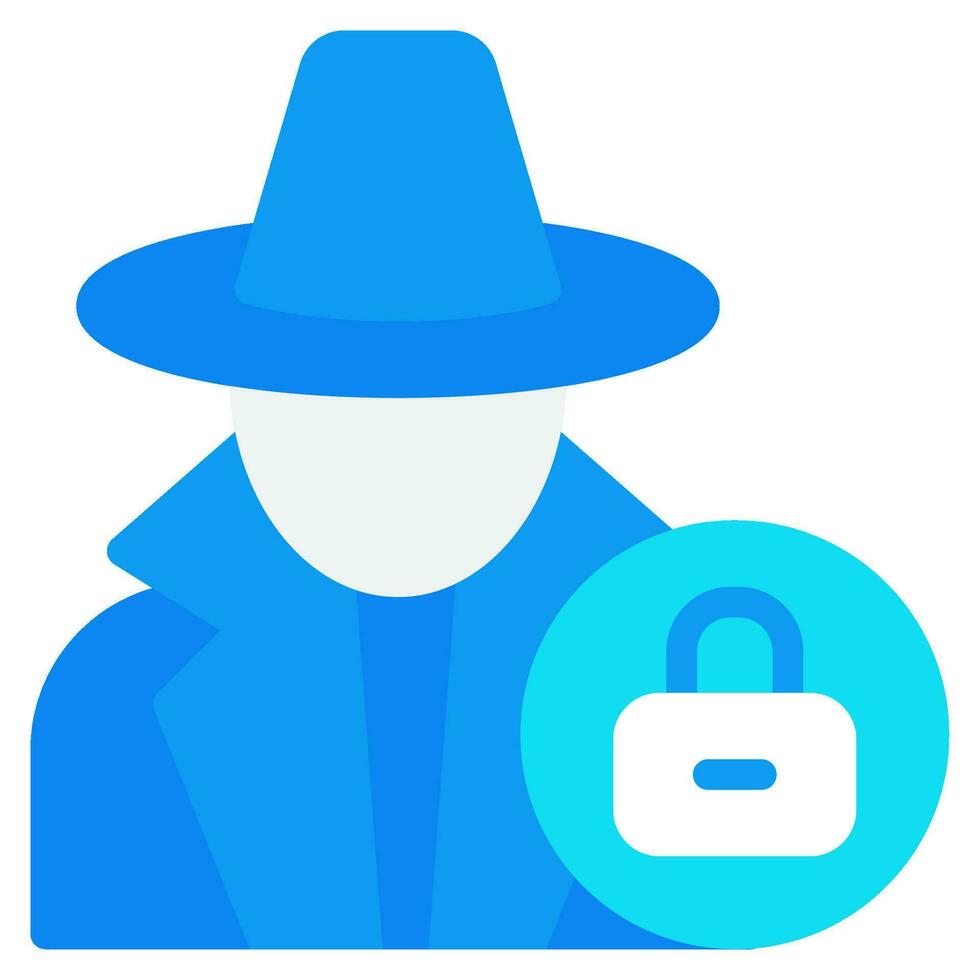 Privacy Investigator icon vector