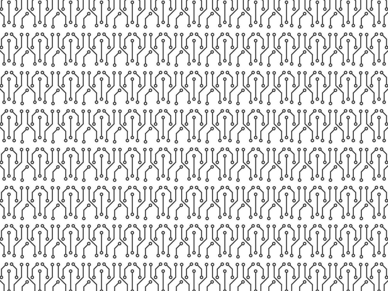 Modern Circuit Board Technology Pattern Background vector