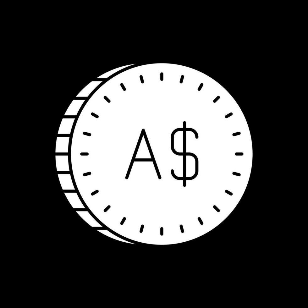 Australian Dollar Vector Icon Design